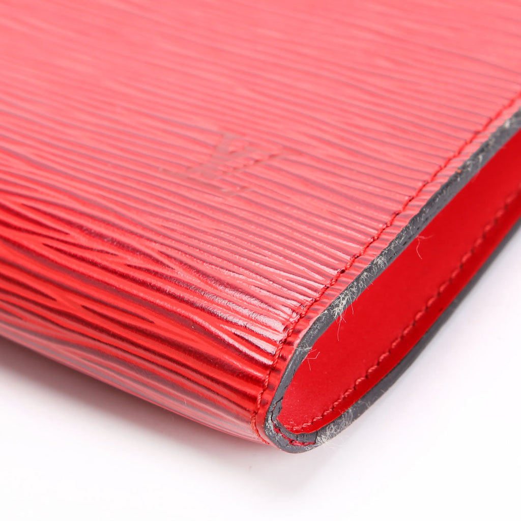 Pochette Accessories Epi Red