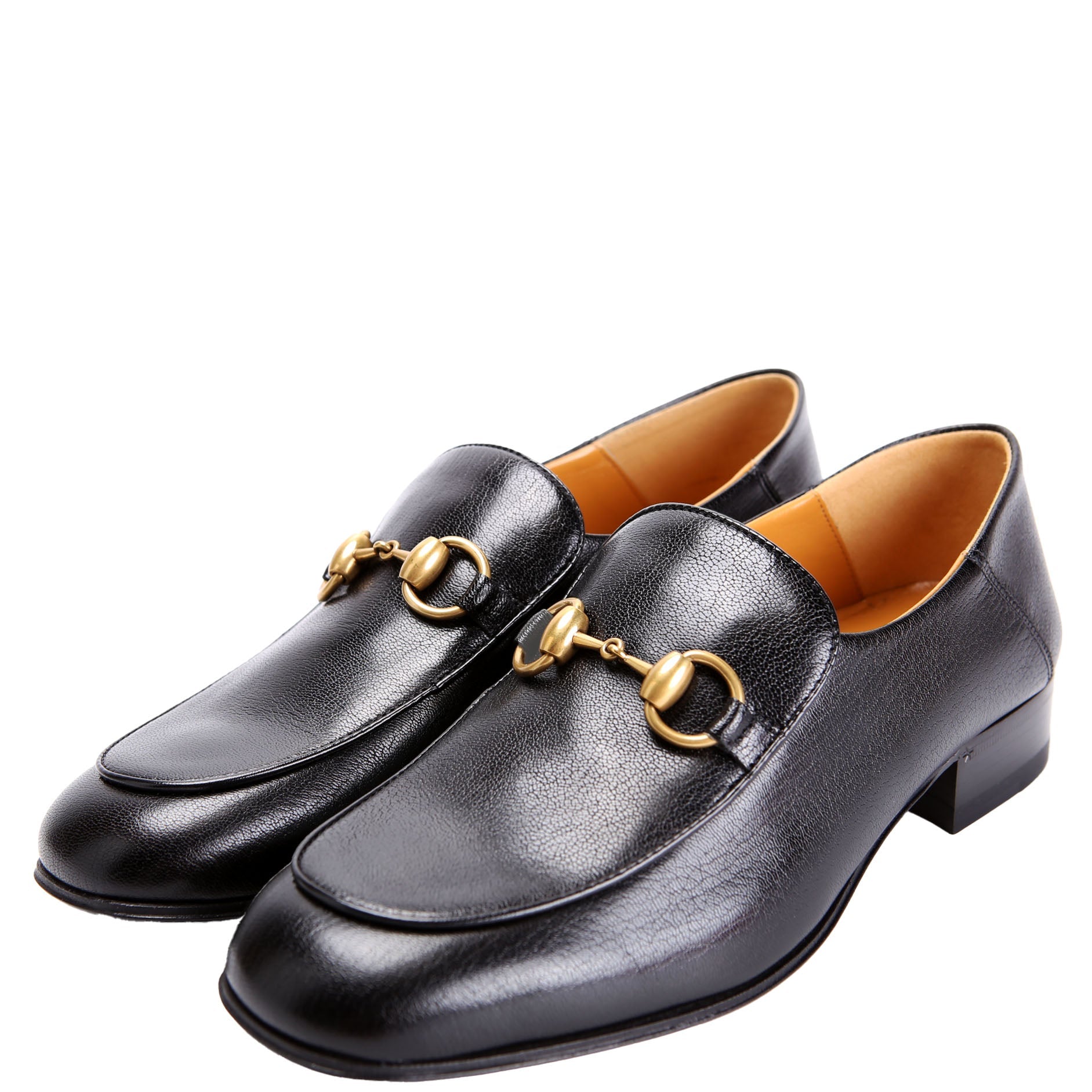 Jordaan Loafers Size 37.5 Black/Gold