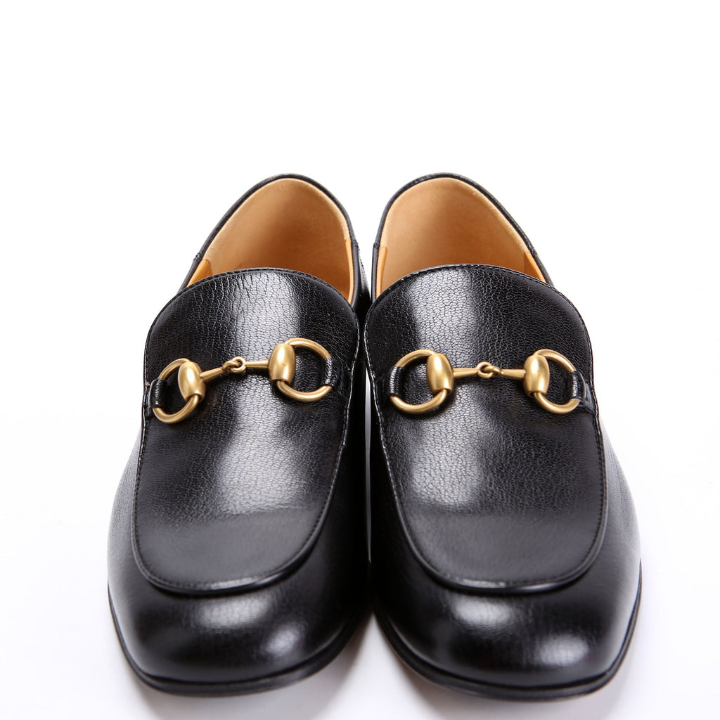 Jordaan Loafers Size 37.5 Black/Gold