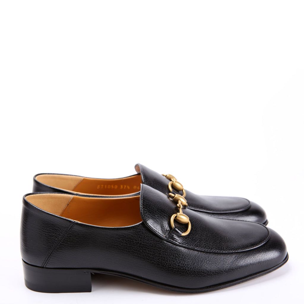 Jordaan Loafers Size 37.5 Black/Gold