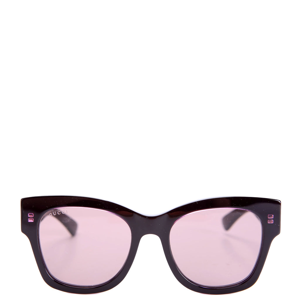 Gucci GG1789S Butterfly Sunglasses Black/Purple