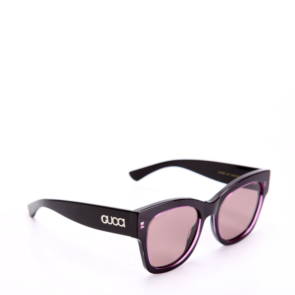 Gucci GG1789S Butterfly Sunglasses Black/Purple
