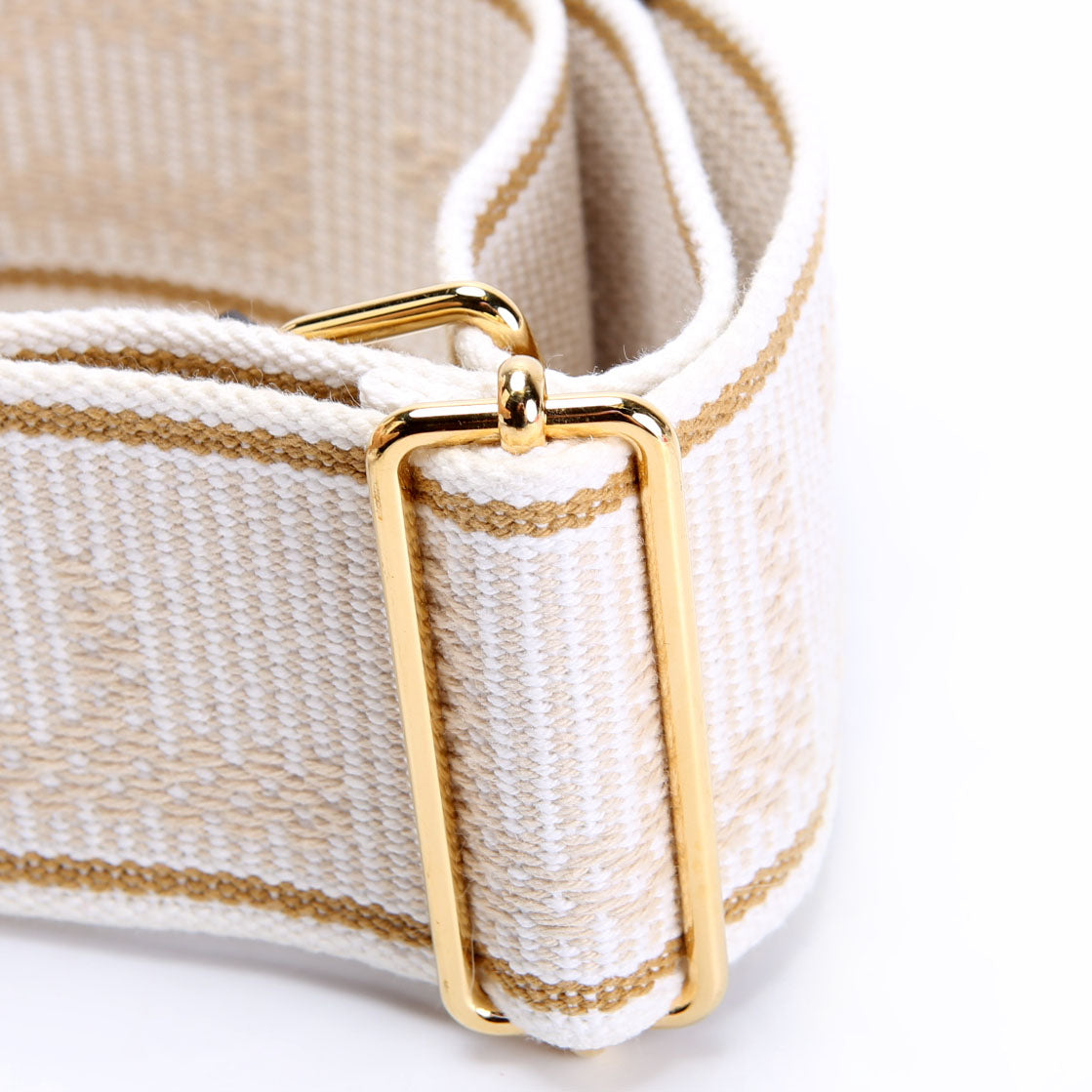 Fendi 8AV386 Strap You FF Fabric Strap Beige