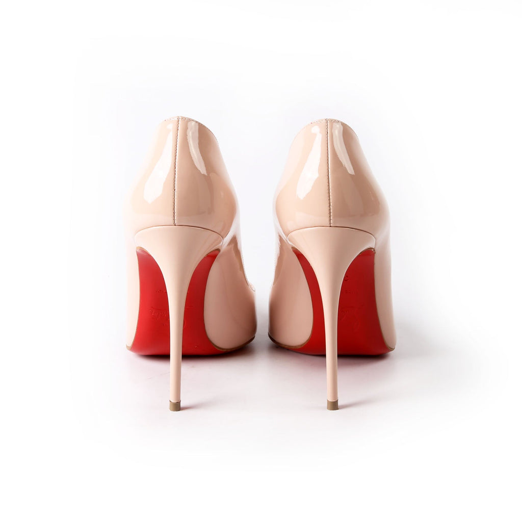 Pigalle Follies Patent 100MM Size 37.5 Light Pink