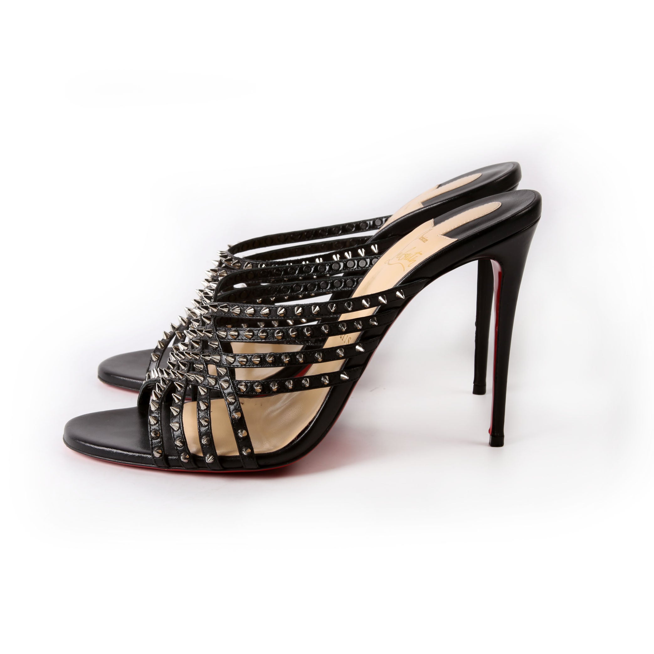 Marthaspike 100 Sandal Heels Size 41 Black