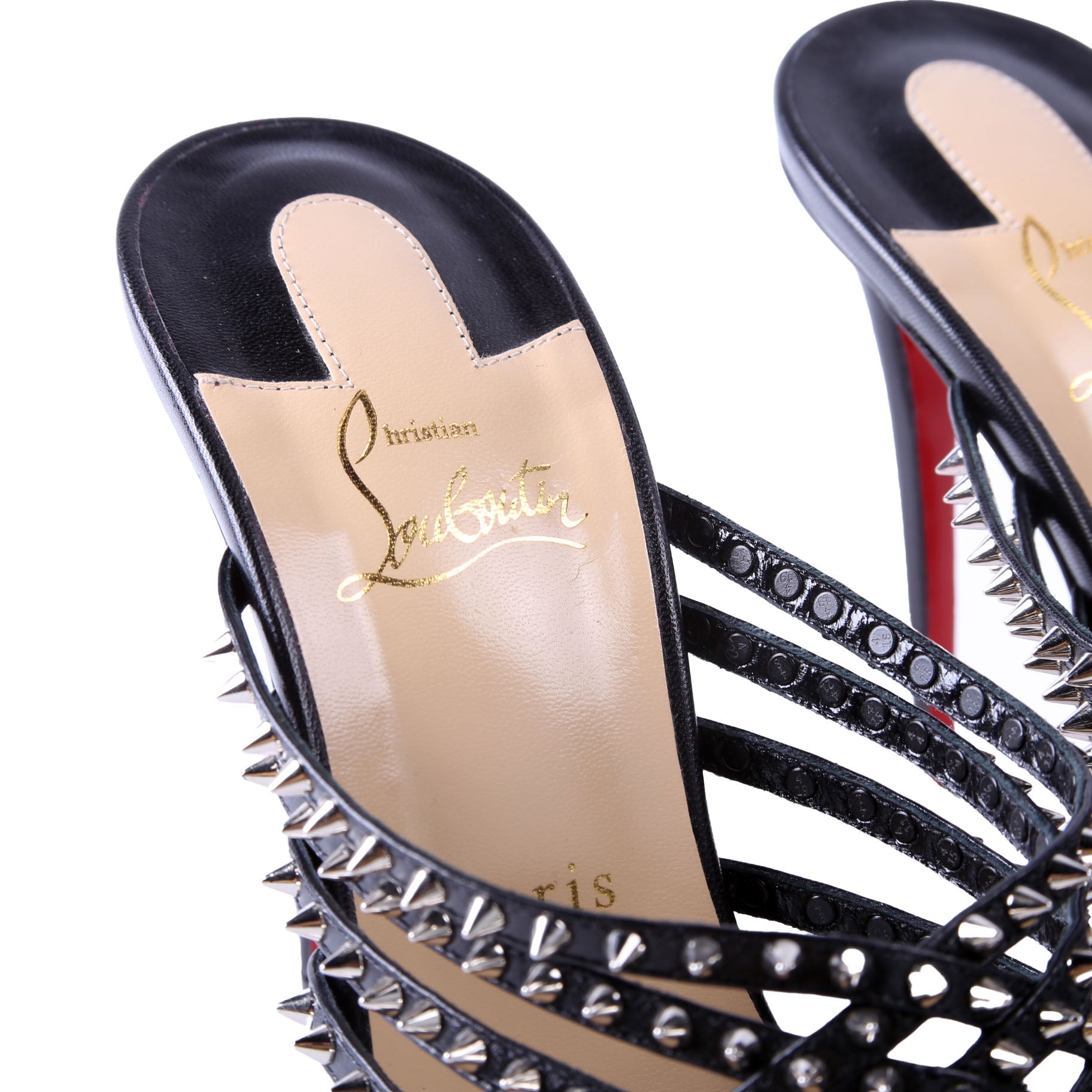 Marthaspike 100 Sandal Heels Size 41 Black