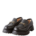 Gucci Horsebit GG Leather Lug Sole Platform Loafers Size 36.5
