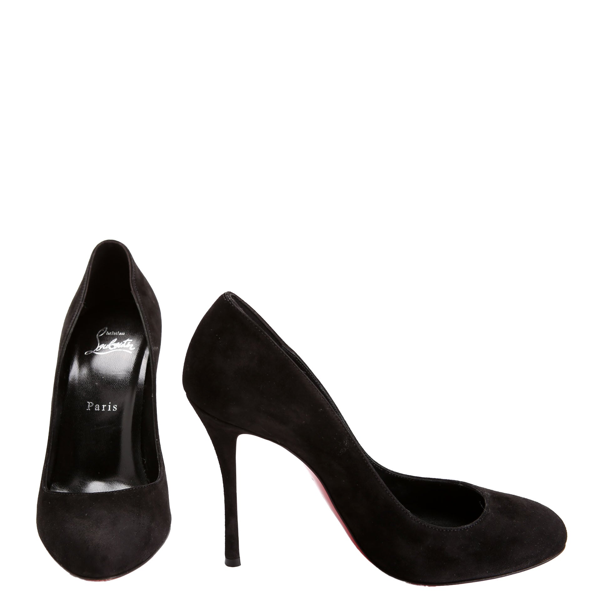 Dolly 100 Suede Size 39.5 Black