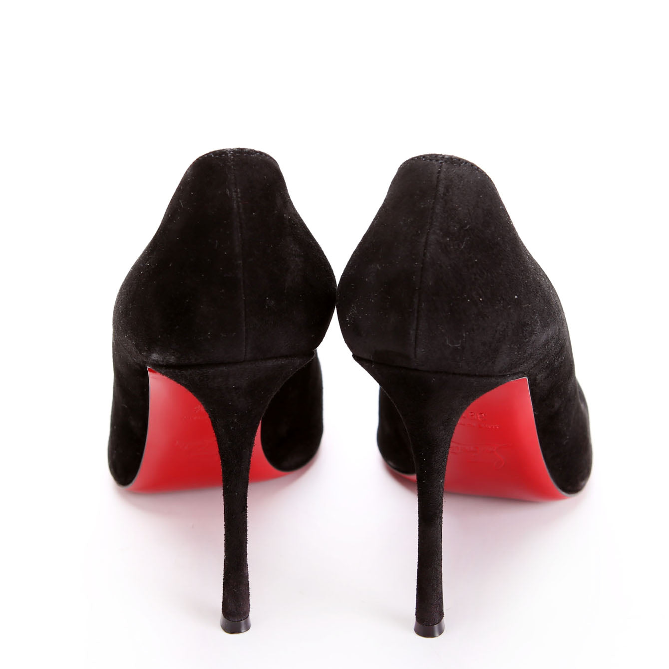 Dolly 100 Suede Size 39.5 Black
