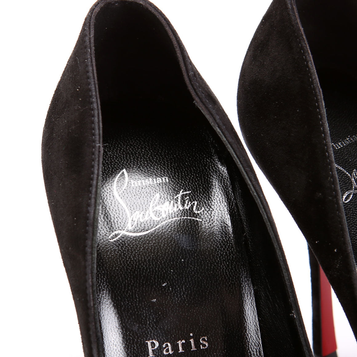 Dolly 100 Suede Size 39.5 Black