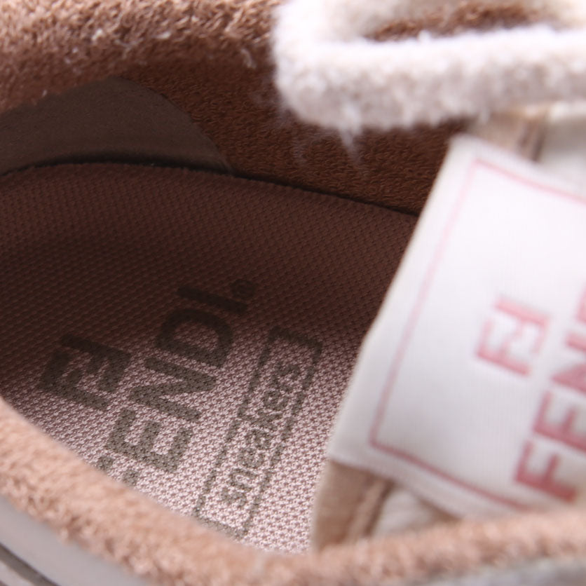 Fendi Match Sneakers Size 37 Tan