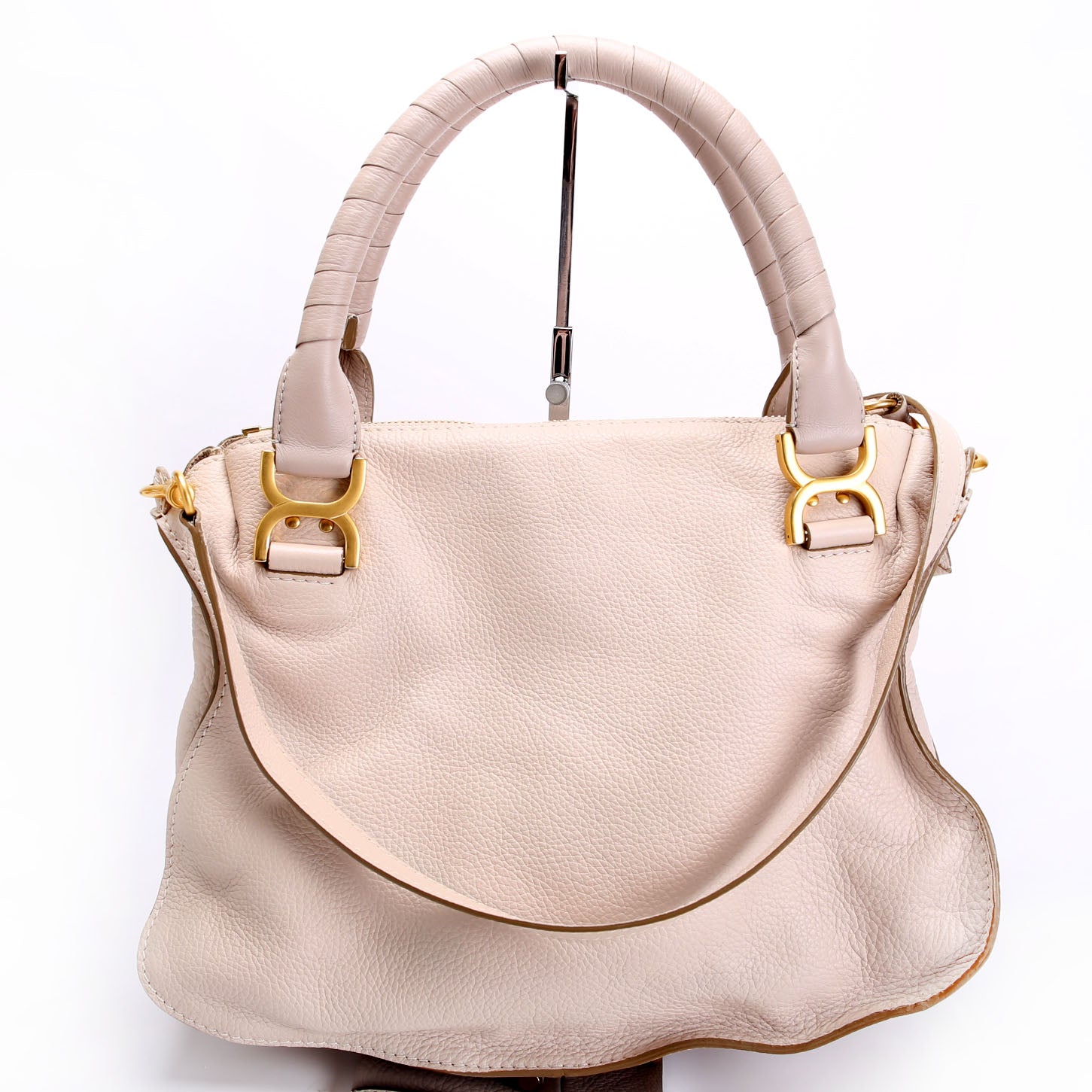 Marcie Satchel Medium Beige