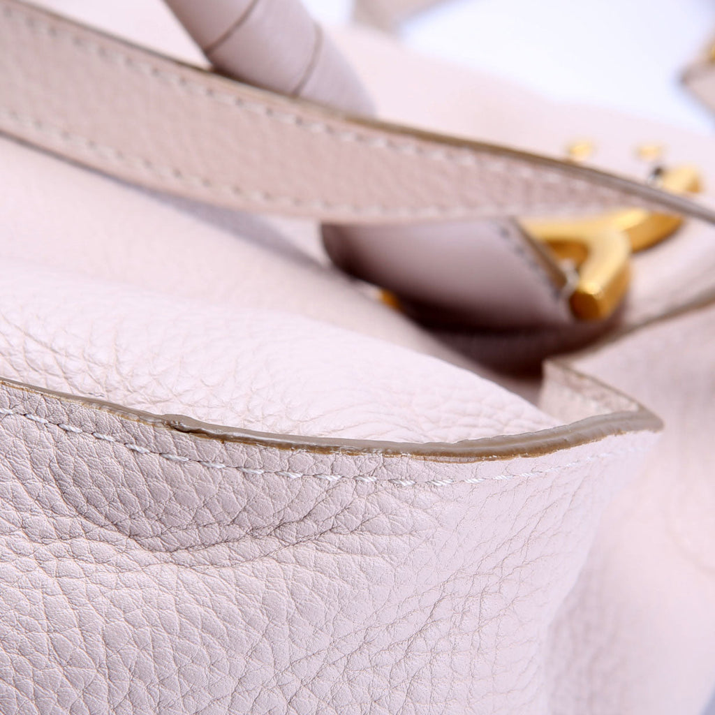 Marcie Satchel Medium Beige