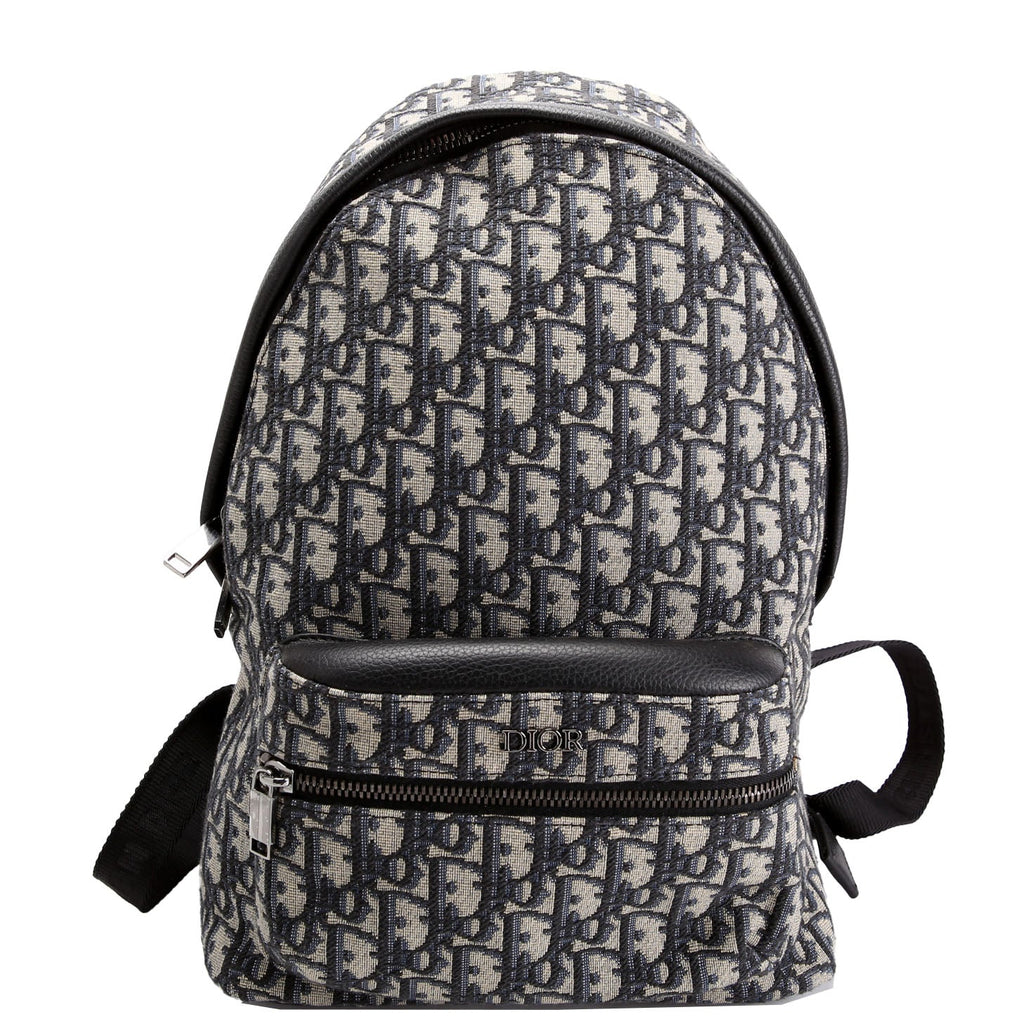 Dior Kids' Rider Oblique Backpack Biege/Black
