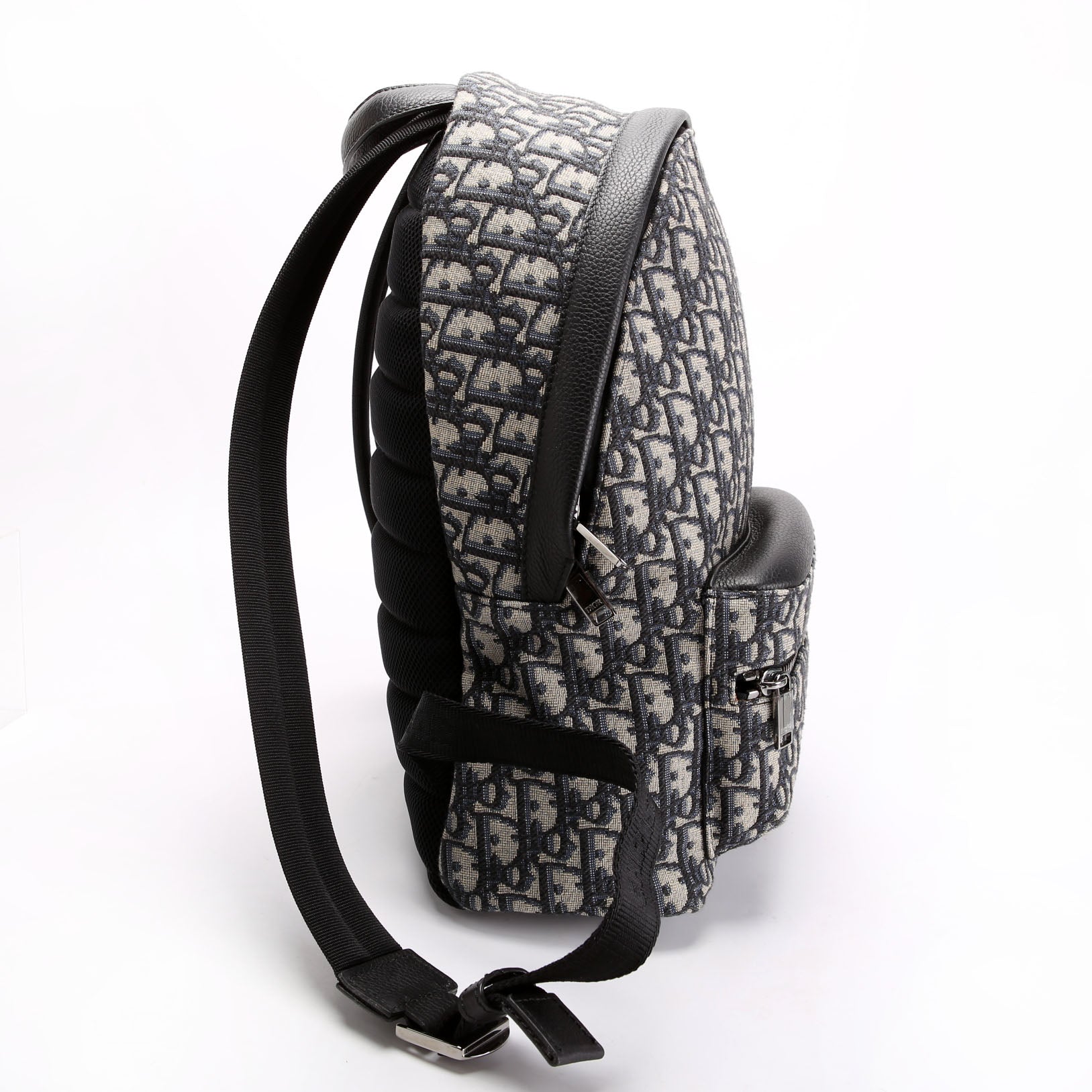 Dior Kids' Rider Oblique Backpack Biege/Black