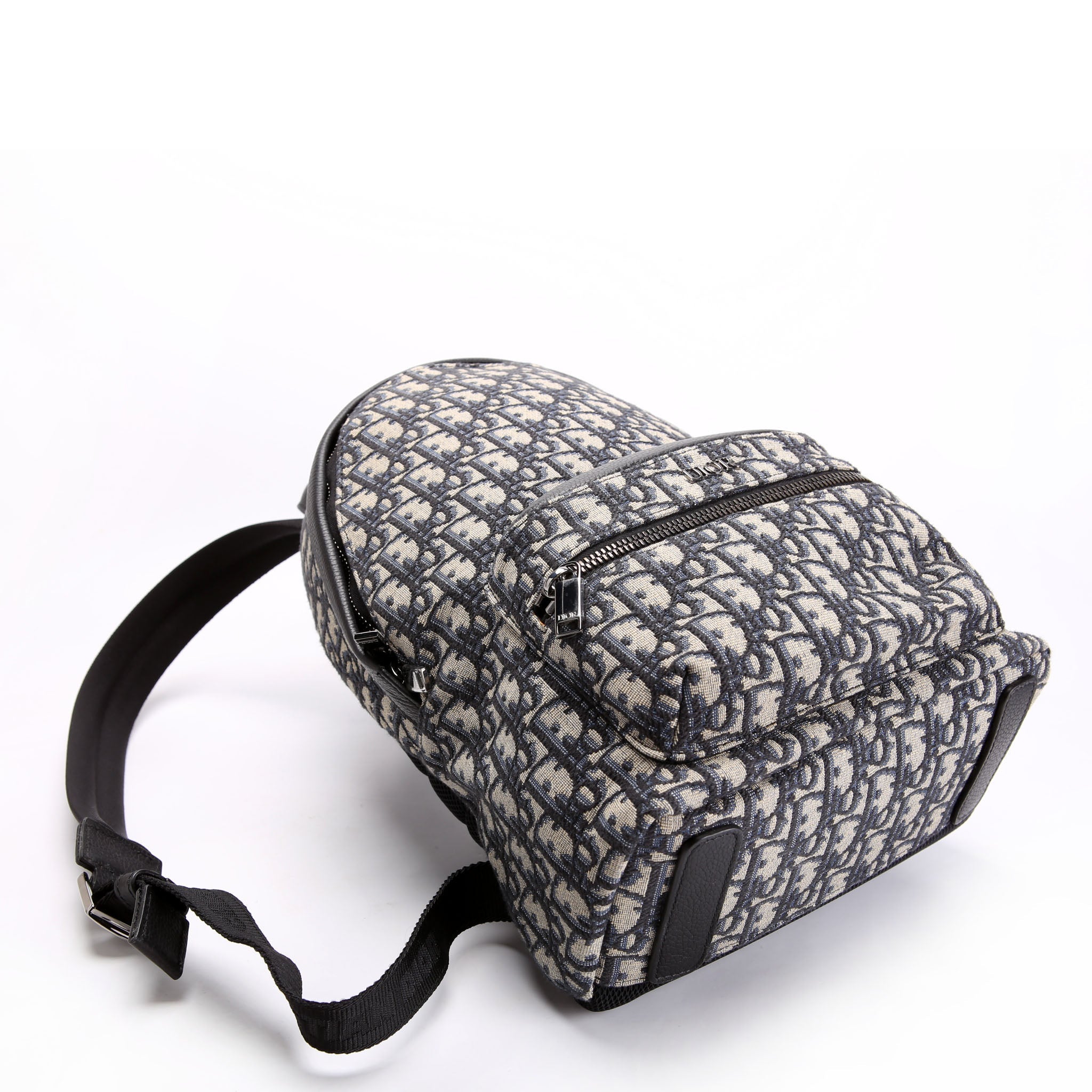 Dior Kids' Rider Oblique Backpack Biege/Black