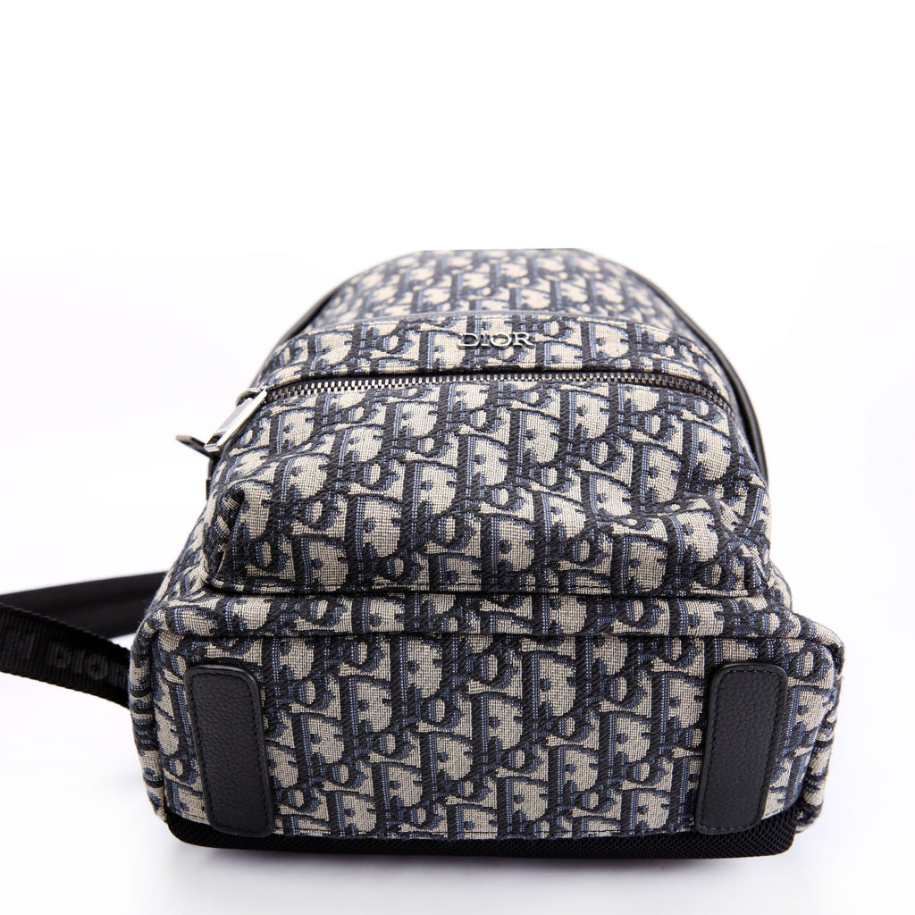 Dior Kids' Rider Oblique Backpack Biege/Black