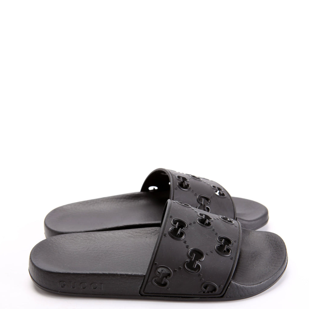 GG Rubber Slides SIze 36 Black