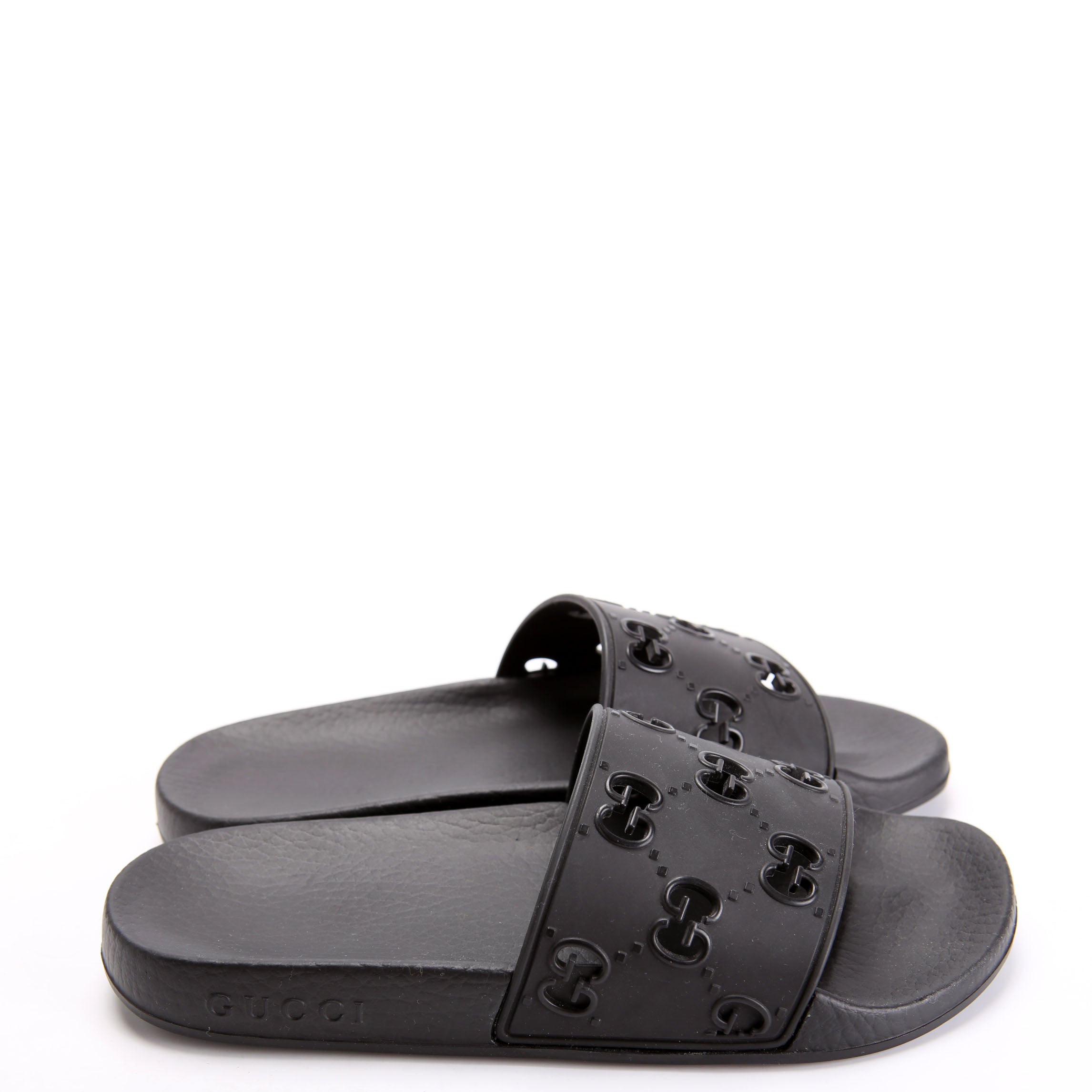 GG Rubber Slides SIze 36 Black