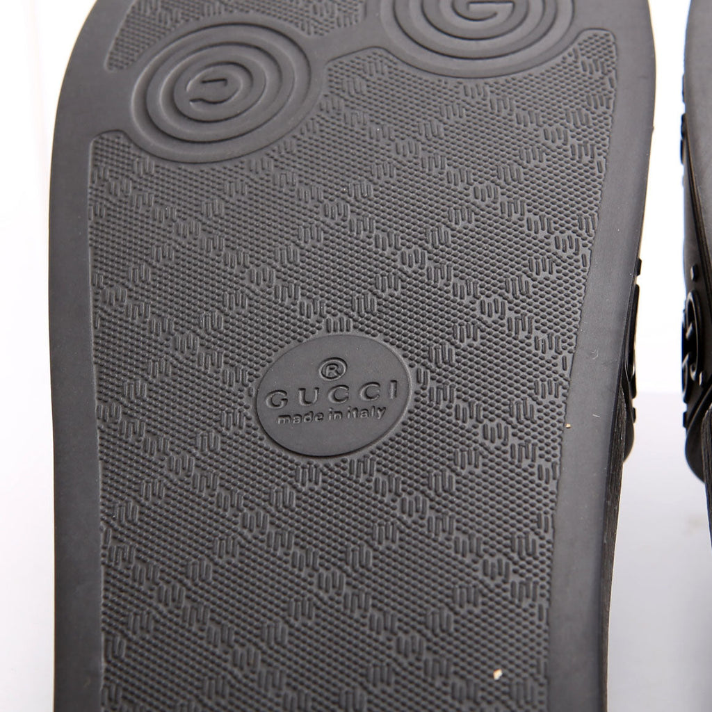 GG Rubber Slides SIze 36 Black