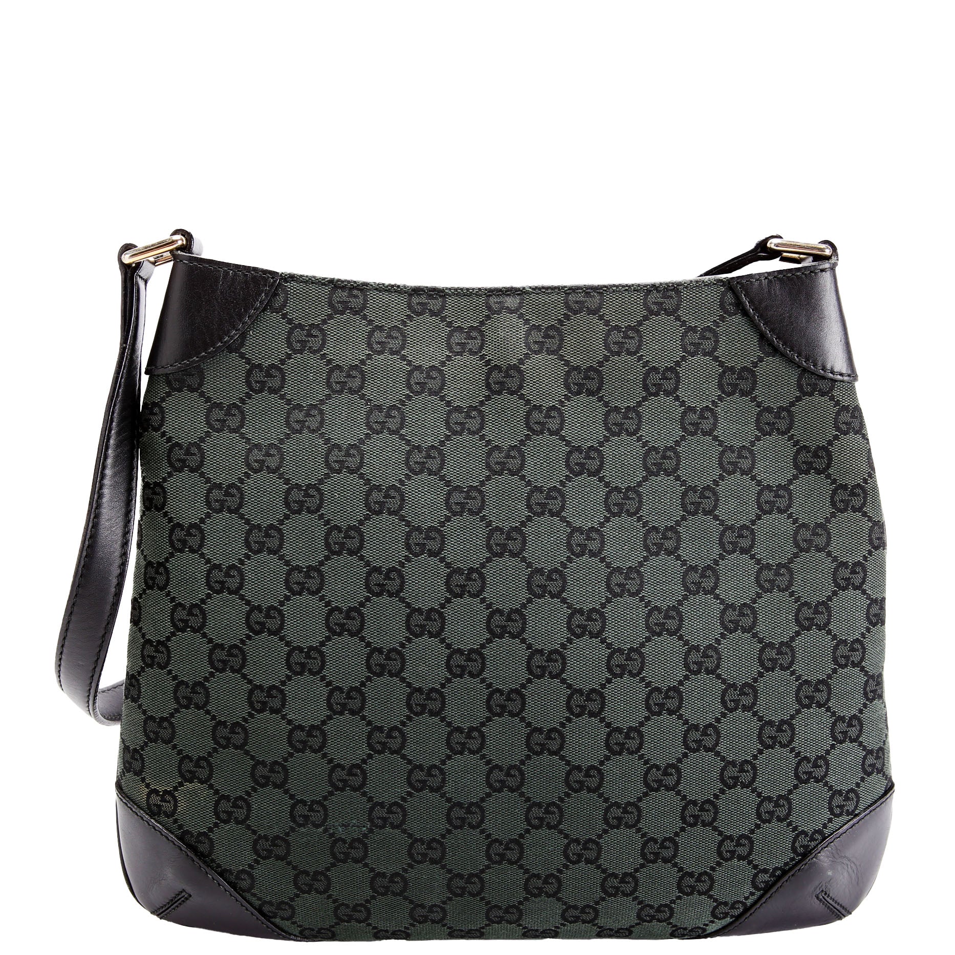 Gucci 257296 GG Canvas Hobo