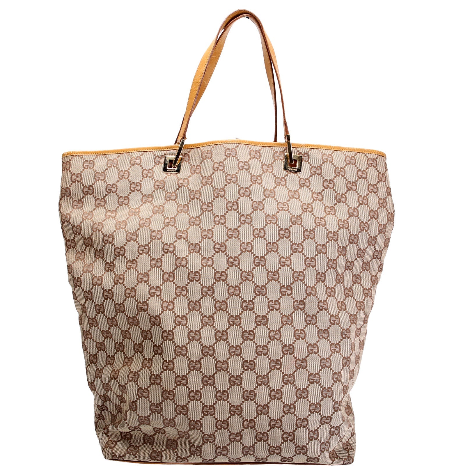 Gucci 002.1097 GG Canvas Tote Large Vintage