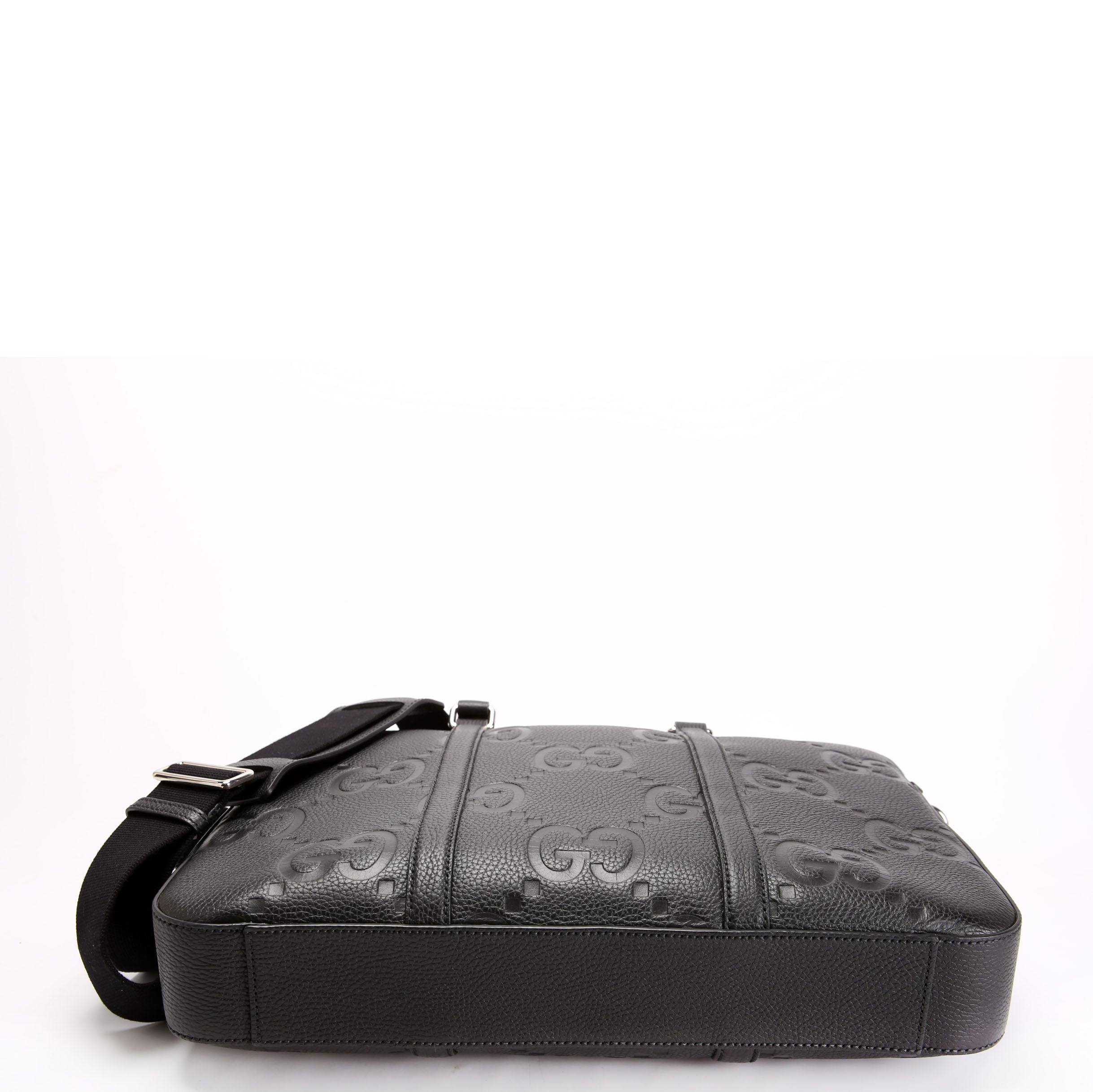 Gucci 658573 Jumbo GG Leather Briefcase