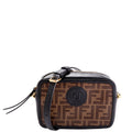 Fendi 8BS019 Zucca Coated Canvas Mini Camera Bag
