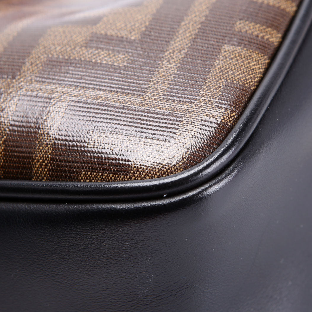 Fendi 8BS019 Zucca Coated Canvas Mini Camera Bag