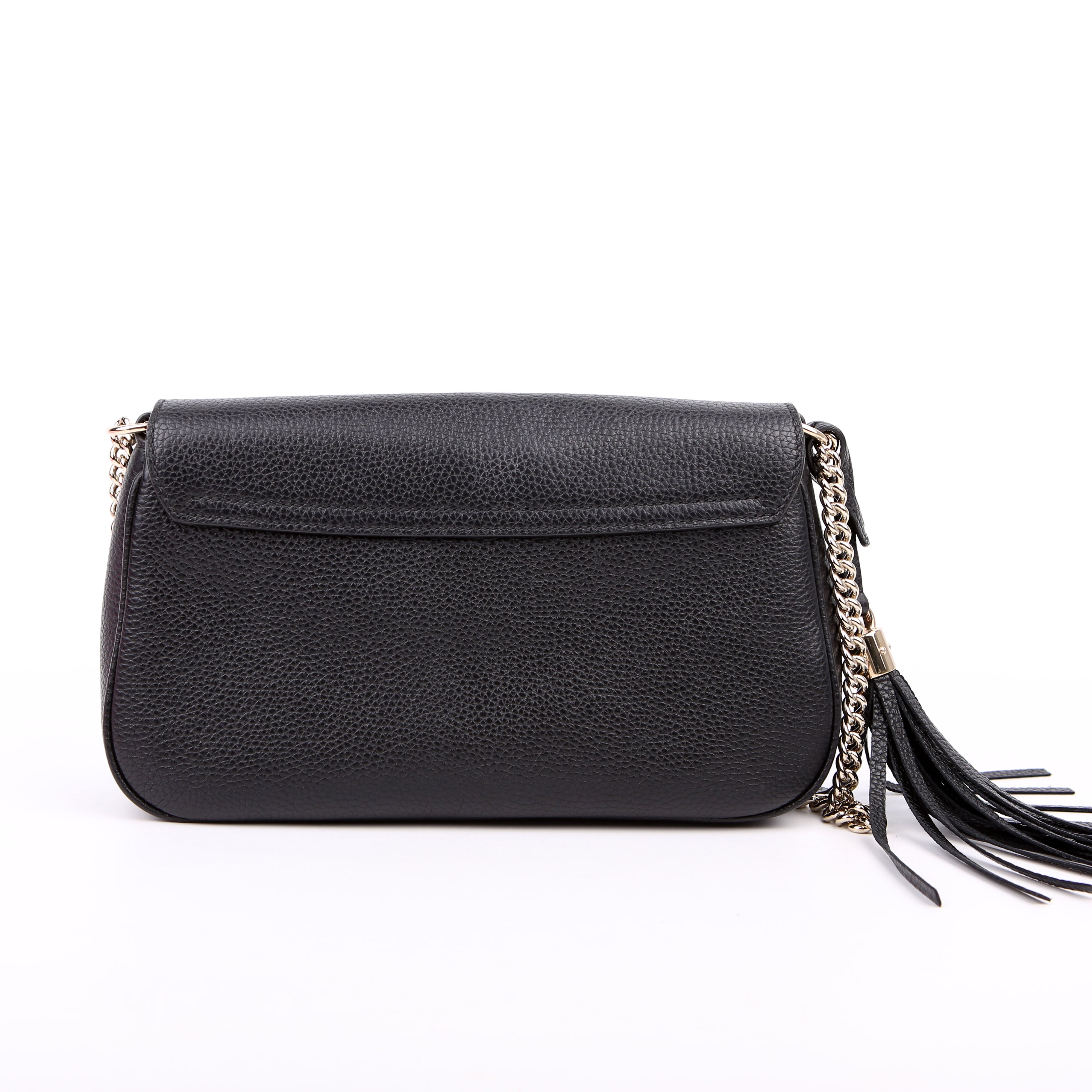 536224 Soho Chain Crossbody Medium Black