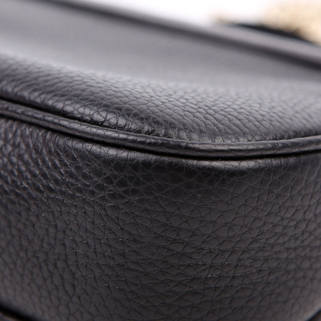536224 Soho Chain Crossbody Medium Black