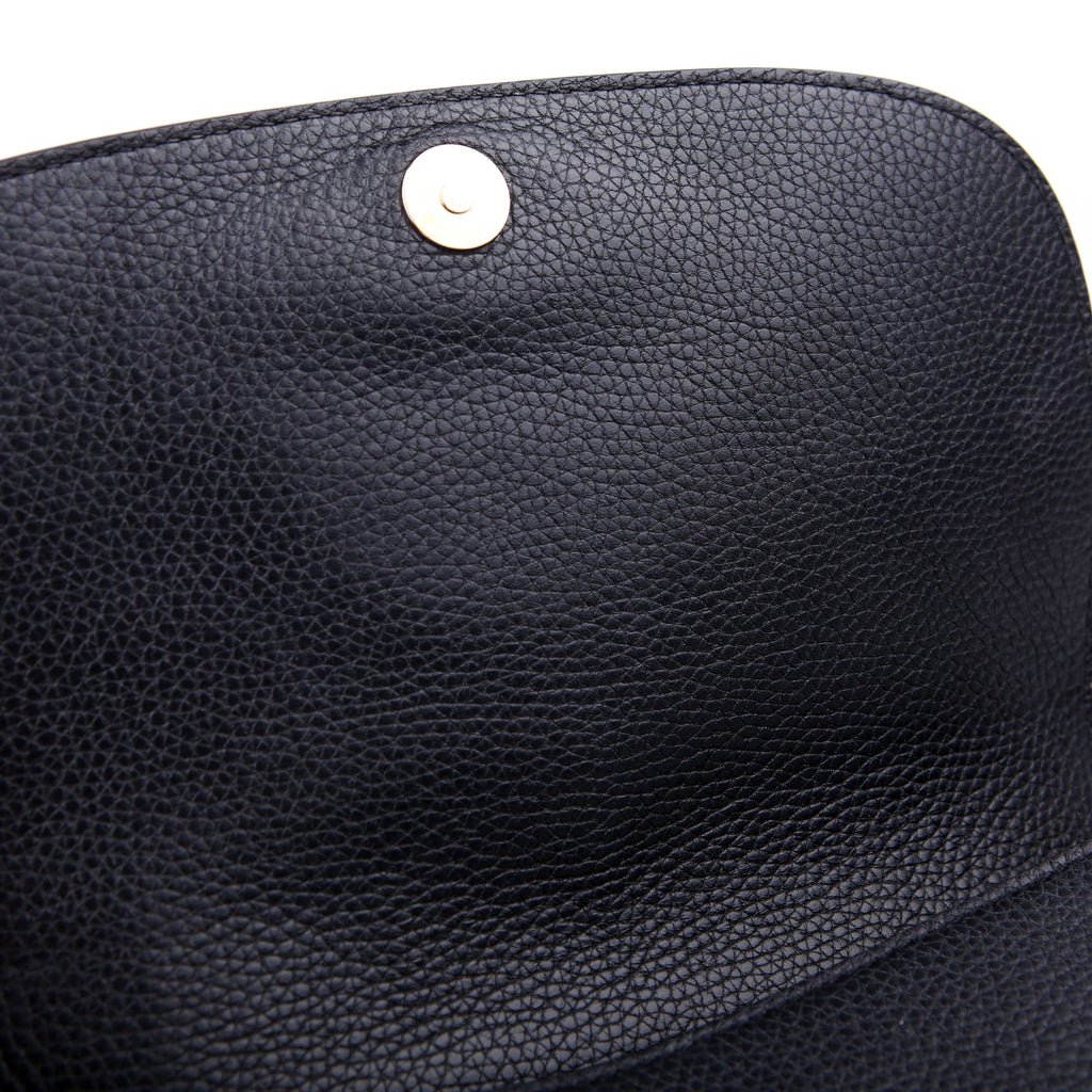 536224 Soho Chain Crossbody Medium Black