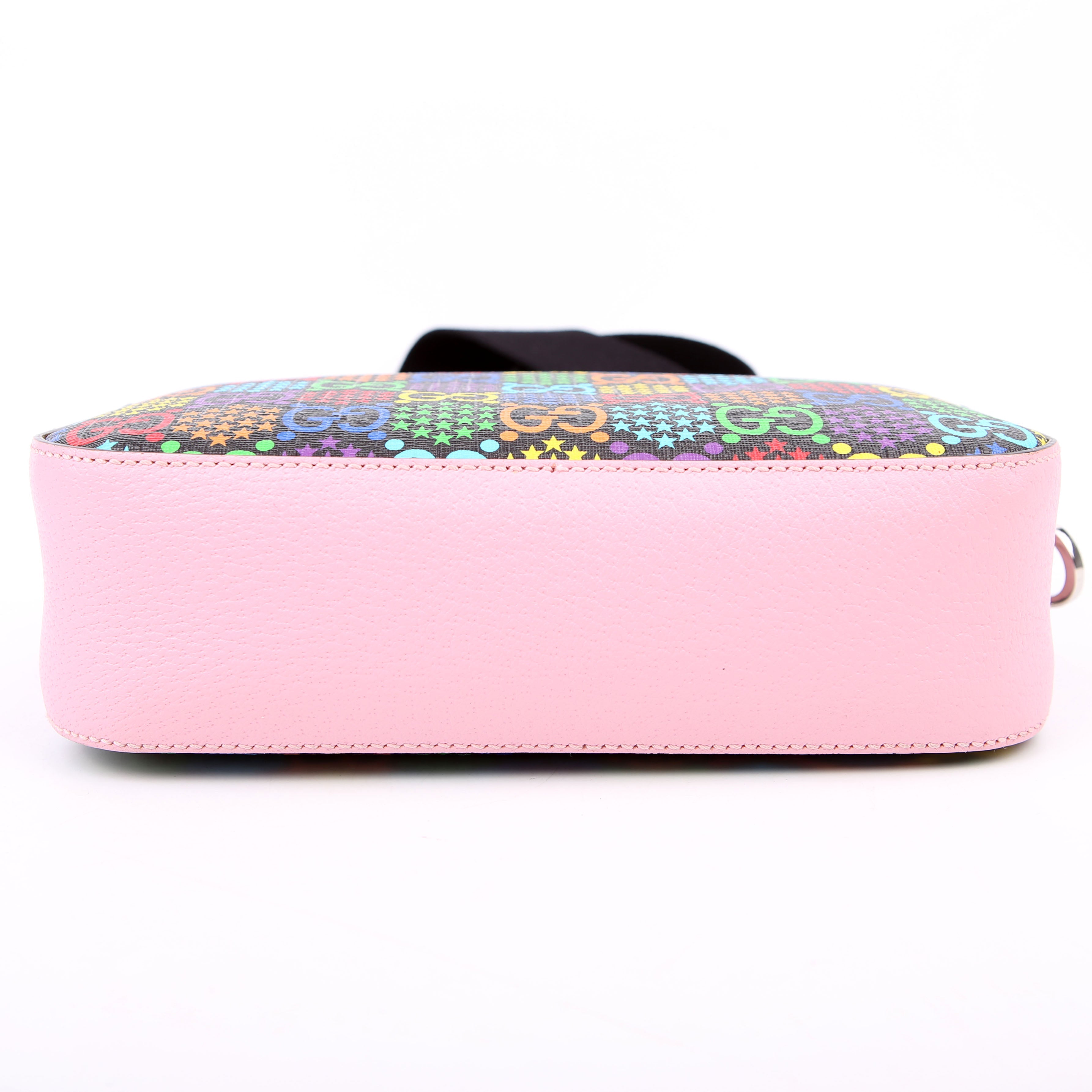 Gucci 574886 GG Psychedelic Shoulder Bag Pink