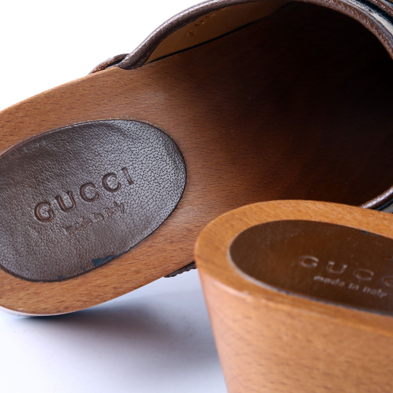 GG Canvas Horsebit Clogs Size Size 37