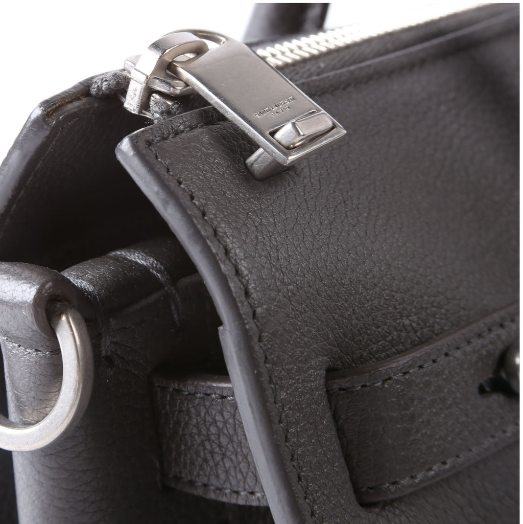 SAINT LAURENT Sac De Jour Baby Supple 4911715 Grey