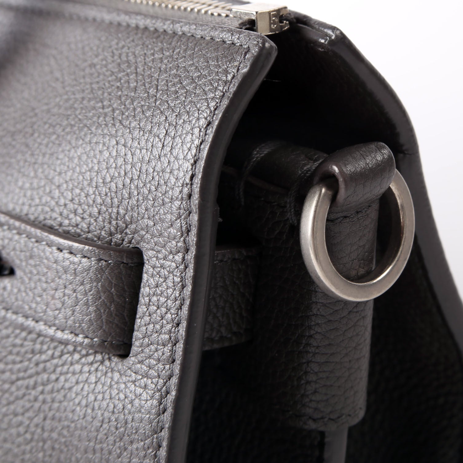 SAINT LAURENT Sac De Jour Baby Supple 4911715 Grey
