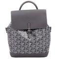 Alpin Backpack Goyardine Canvas Grey