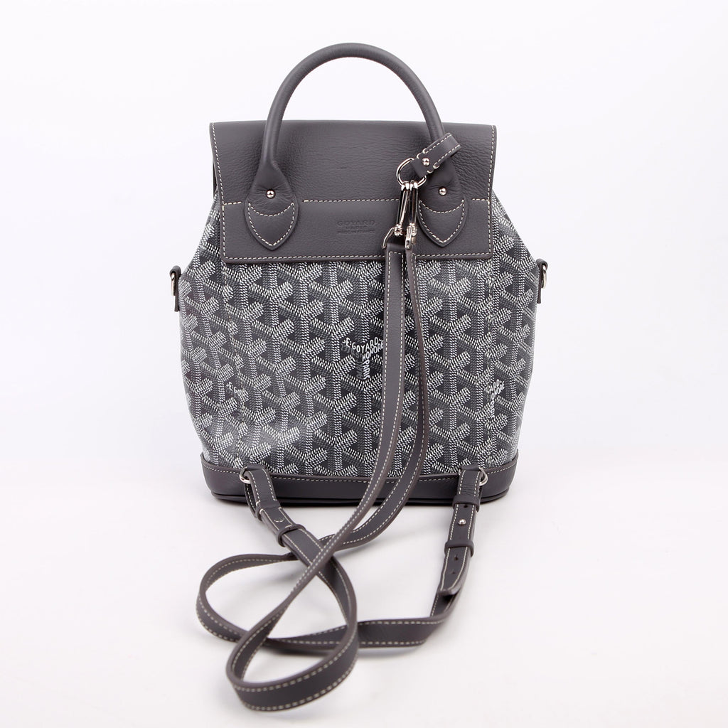 Alpin Backpack Goyardine Canvas Grey