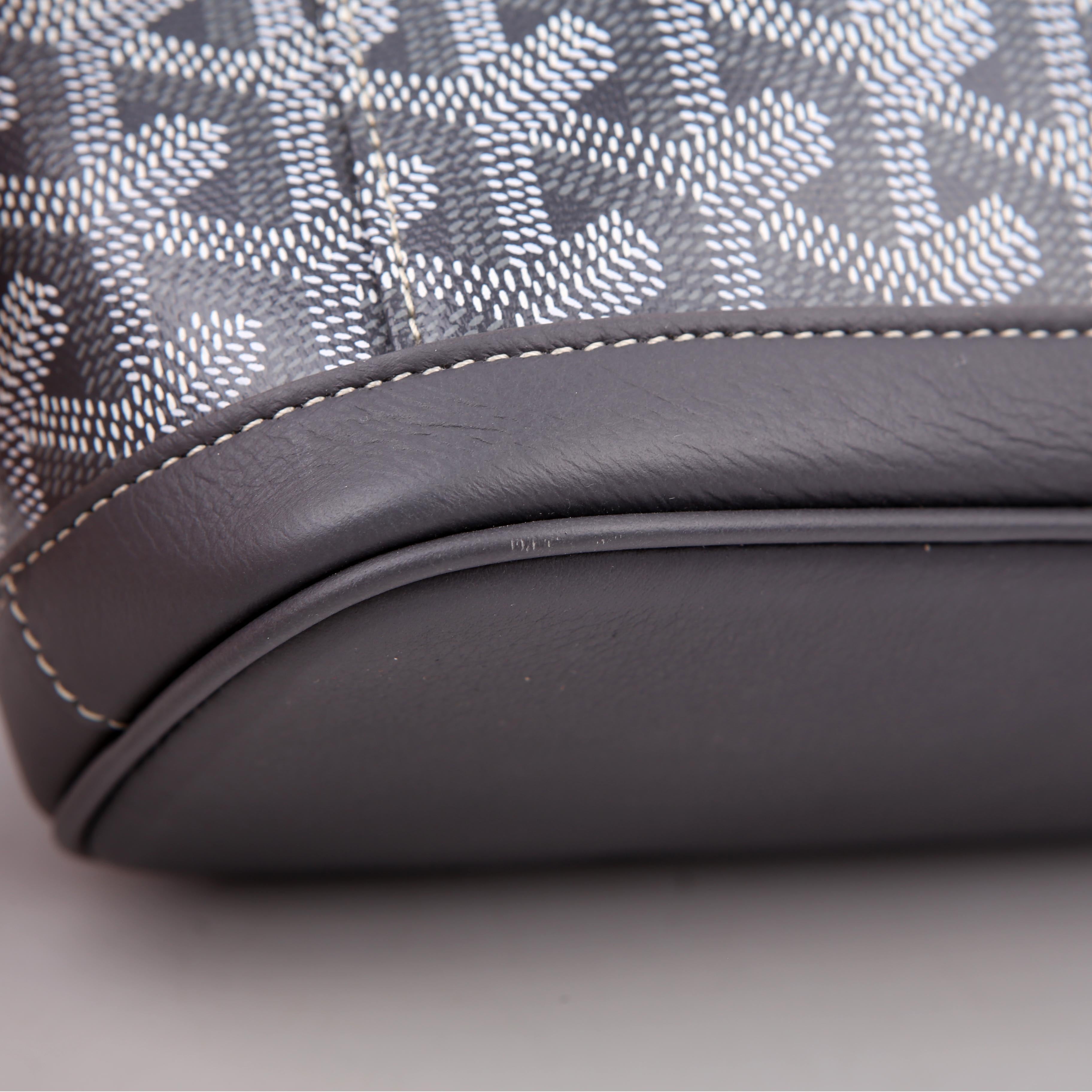 Alpin Backpack Goyardine Canvas Grey