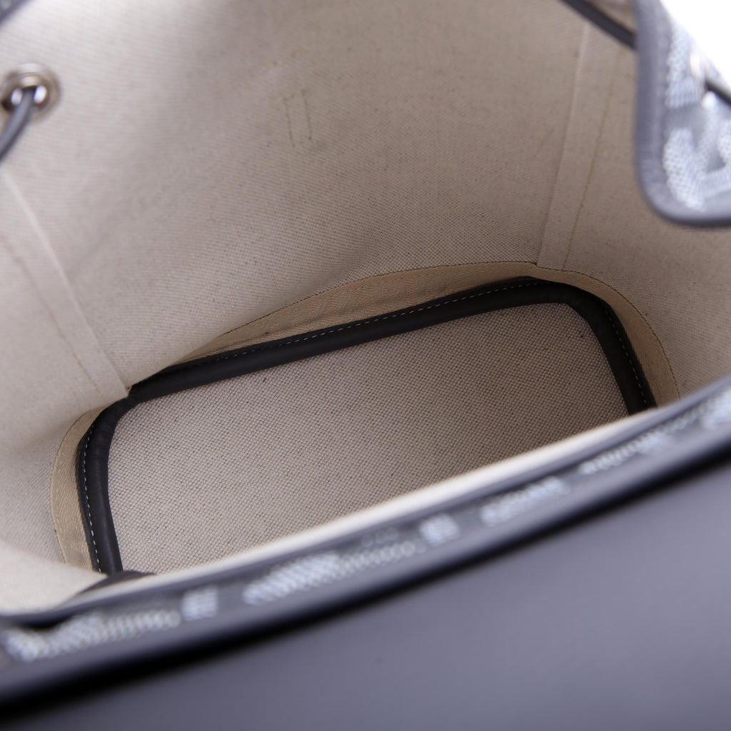 Alpin Backpack Goyardine Canvas Grey