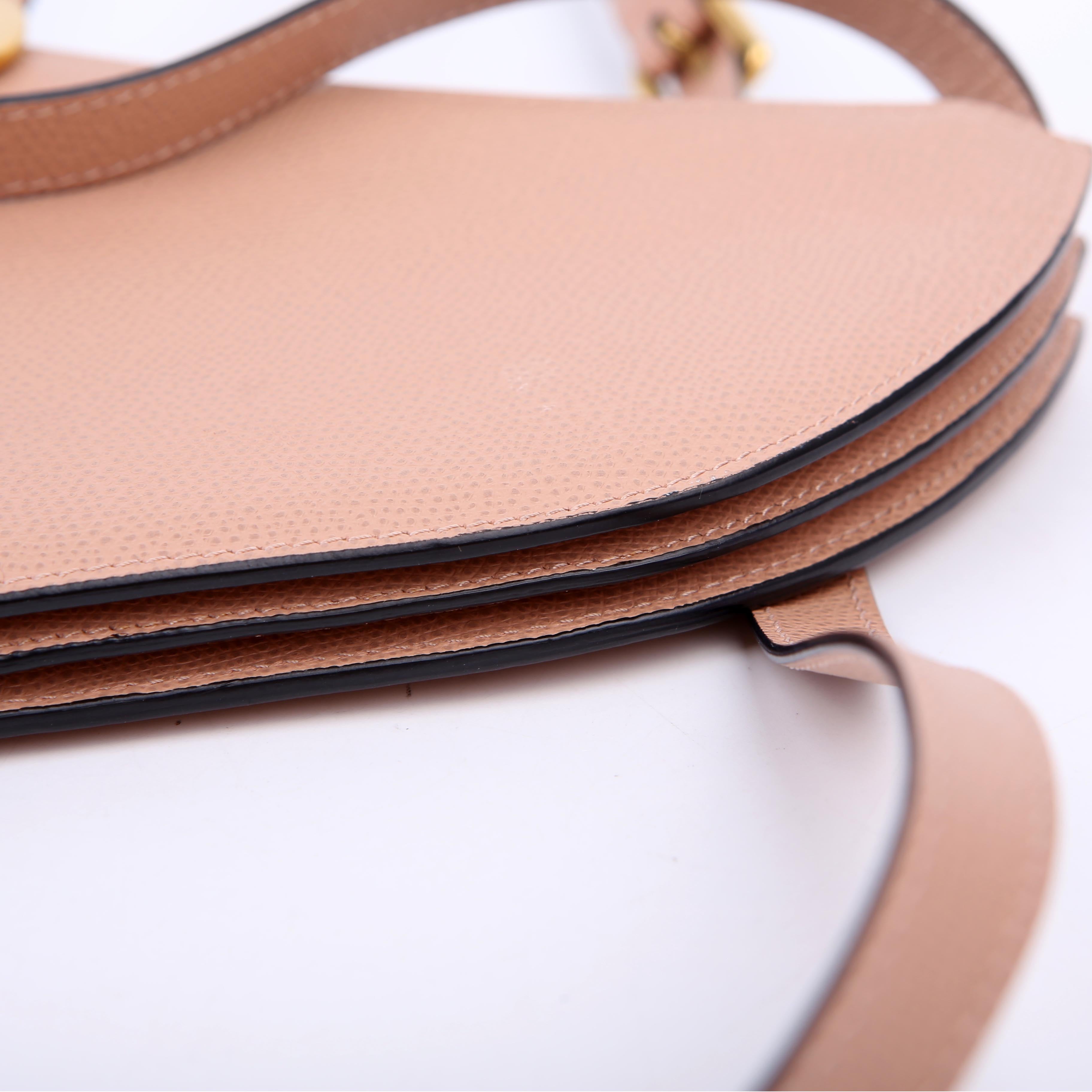 Dior Saddle Triple Zip Pouch Bag Nude
