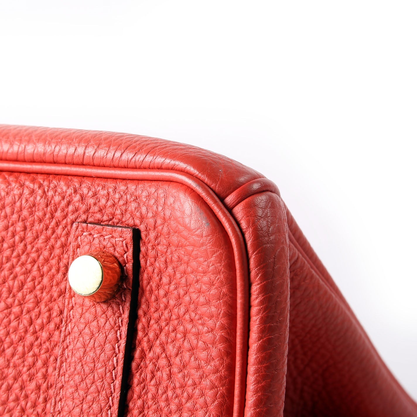 Hermes Birkin 30 Togo 2014 Capucine/Gold