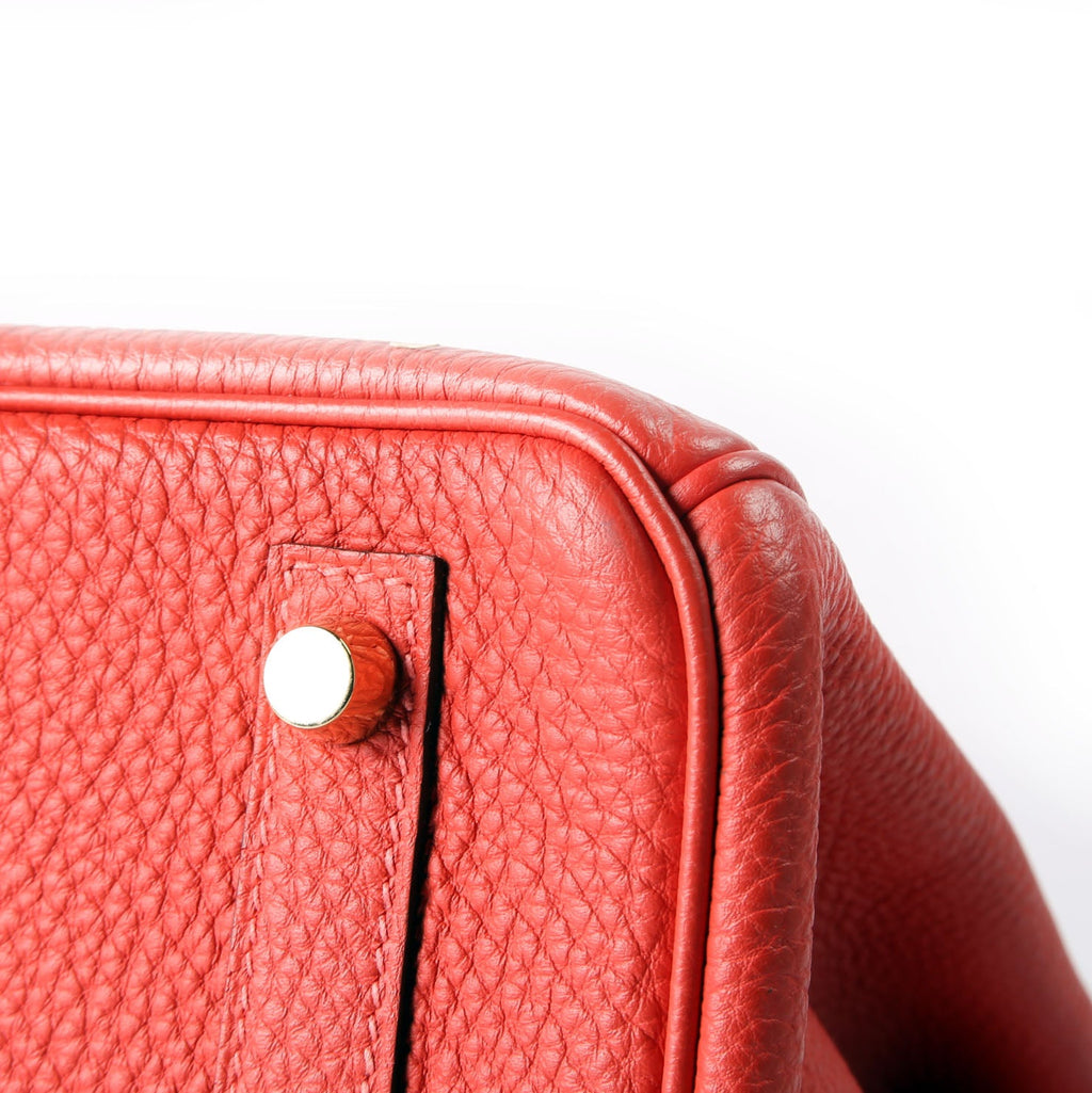 Hermes Birkin 30 Togo 2014 Capucine/Gold