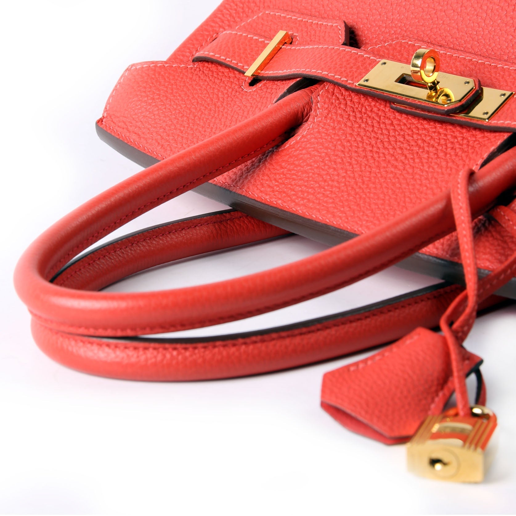 Hermes Birkin 30 Togo 2014 Capucine/Gold