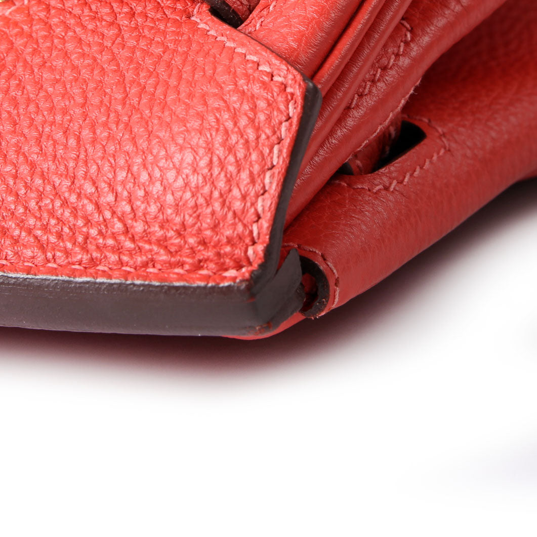 Hermes Birkin 30 Togo 2014 Capucine/Gold