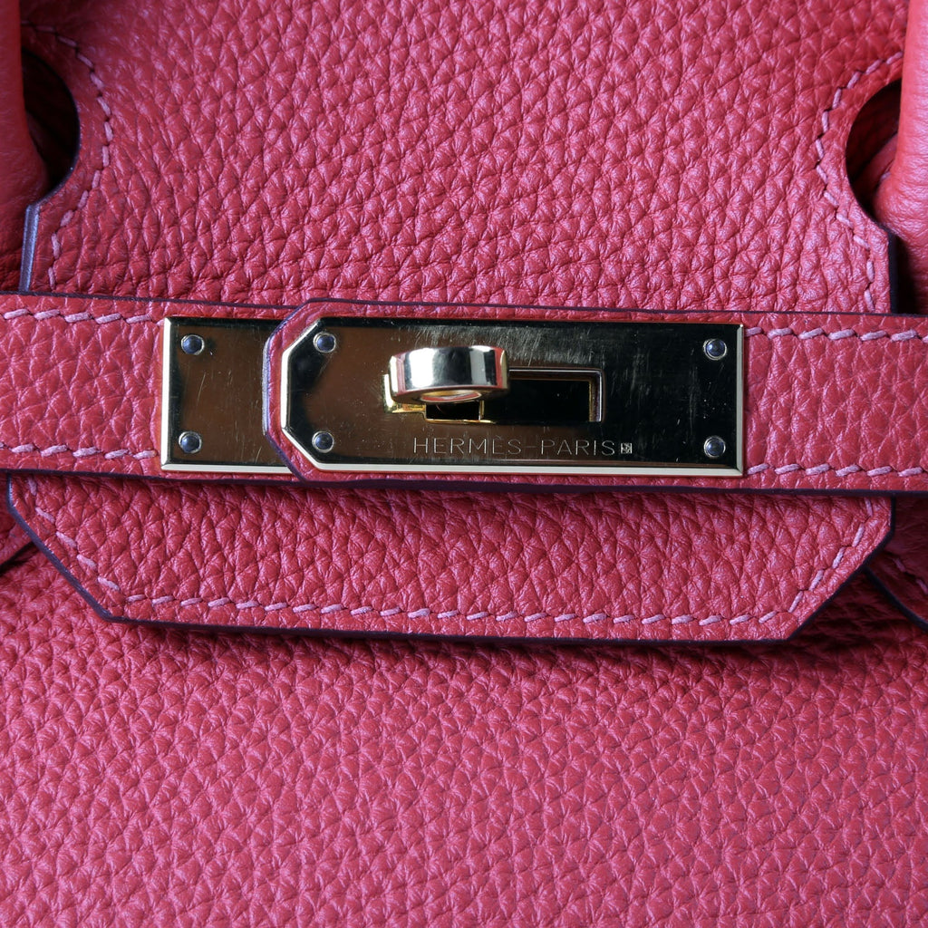 Hermes Birkin 30 Togo 2014 Capucine/Gold
