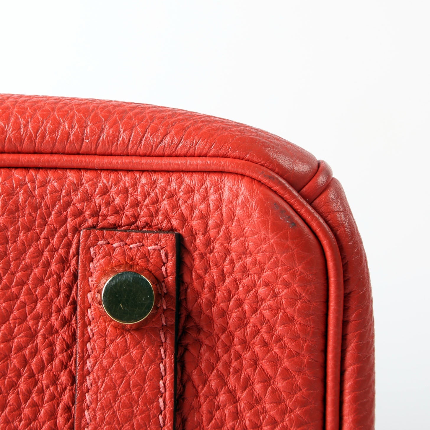 Hermes Birkin 30 Togo 2014 Capucine/Gold