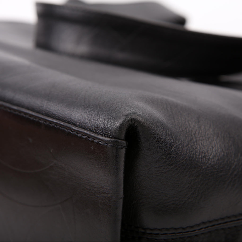 Coco Mark Embossed Tote 6M Black