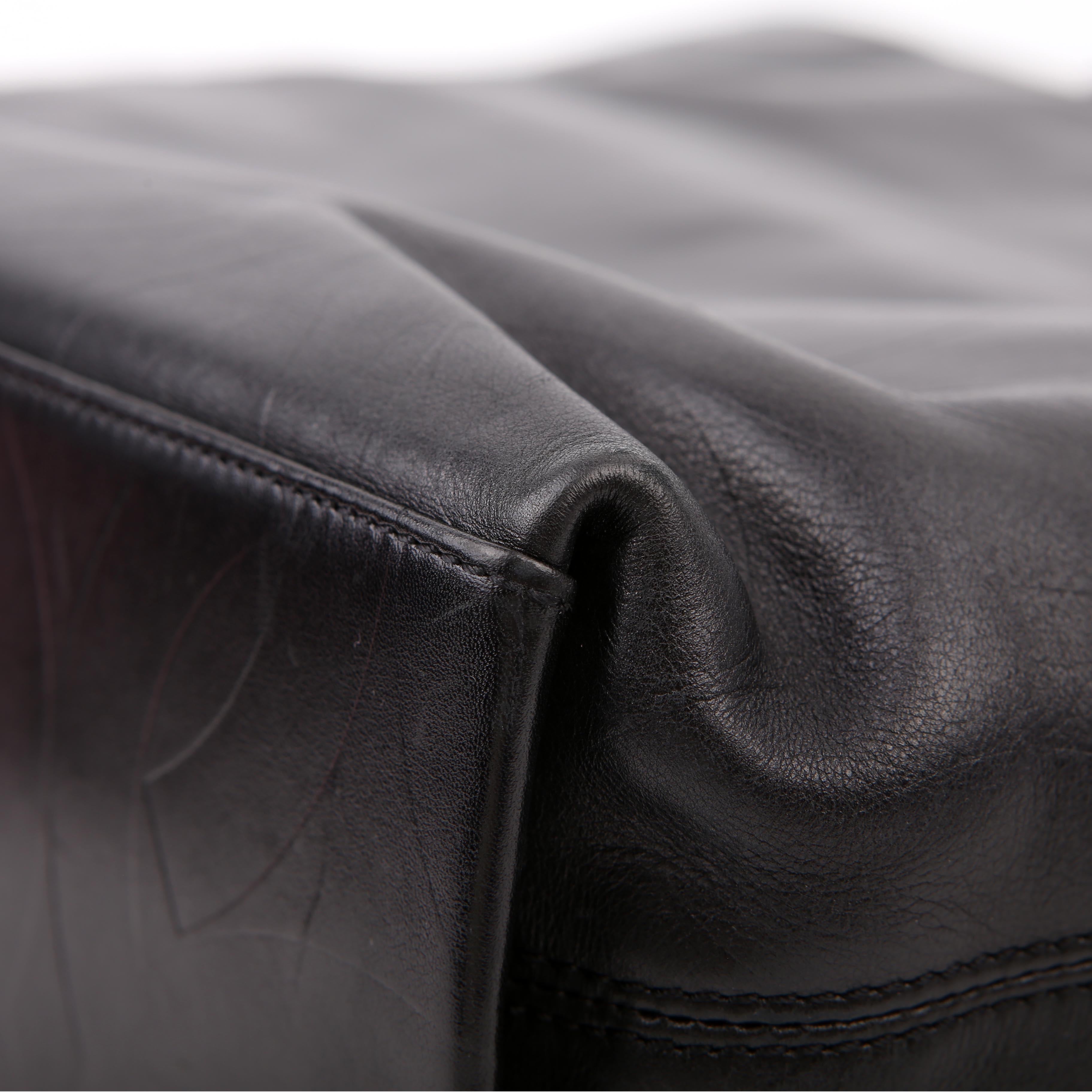 Coco Mark Embossed Tote 6M Black