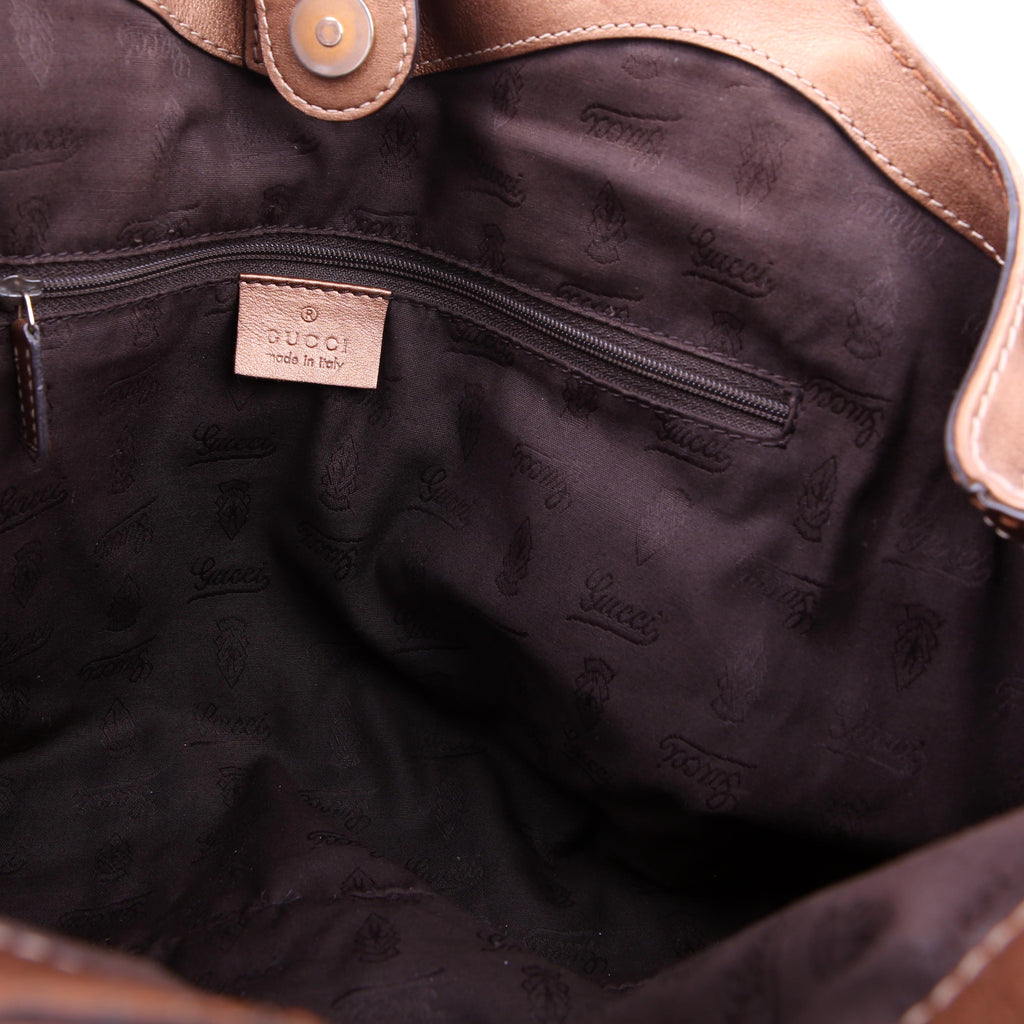 Gucci 211944 Sukey GG Leather Medium Copper